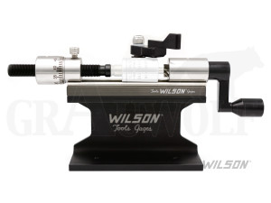 Wilson Hülsentrimmer mit Ständer, Mikrometereinstellung Wilson Hülsentrimmer mit Ständer, Mikrometereinstellung