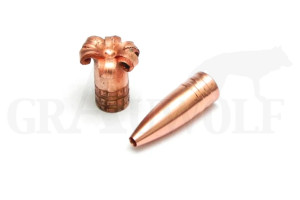 .308 / 7,62 mm 110 gr / 7,1 g DK Bullets GTE CU HV FB Kupferhohlspitz Geschosse 25 Stück