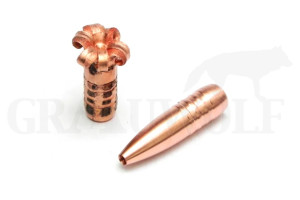 .308 / 7,62 mm 150 gr / 9,7 g (.30-30) DK Bullets GTE CU HV BT Kupferhohlspitz Geschosse 100 Stück