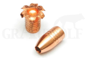 .458 / 11,63 mm 420 gr / 27,2 g DK Bullets GTE CU SV BT Subsonic Kupferhohlspitz Geschosse 25 Stück