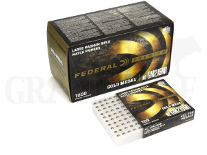 Federal 215 Gold Medal Zündhütchen Large Rifle Magnum 1000 Stück