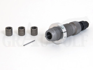 6,5x55 Sweden Forster Hülsenhalskalibriermatrize mit 3 Einsätzen mit den Durchmessern .293", .291", .289" (Bushing Bump Neck Sizing Die)
