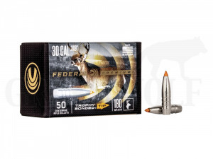 .308 / 7,62 mm 180 gr / 11,7 g Federal Trophy Bonded Tip Geschosse 50 Stück