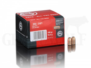 .357 / 9 mm 158 gr / 10,2 g GECO Hohlspitz Geschosse 200 Stück