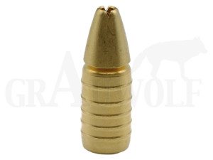 .375 / 9,5 mm 185 gr / 12 g GM Splinter Crown Messingjagdgeschosse 10 Stück (Probepackung) .375 / 9,5 mm 185 gr / 12 g GM Splinter Crown Messingjagdgeschosse 10 Stück (Probepackung)