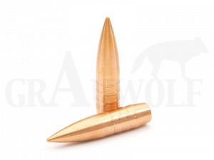 .308 / 7,62 mm 160 gr / 10,4 g MRR Green Long Range Copper Geschosse 50 Stück