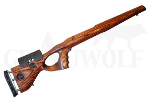 GRS Thumbhole Laminat Lochsschaft braun rechts für Rem. 700 SA