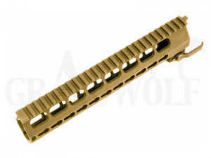 Haenel Handschutz lang Sand M-Lock Seitenmontage CR223 11"