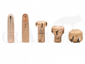 .264 / 6,5 mm 140 gr / 9,1 g Hornady ETX Geschosse 50 Stück