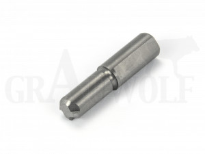 K&M Carbide Führungsdorn mit Fräskopf für Hülsenhalsaußenabdreher .24 / 6 mm