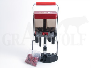 Lee Load-All II Kaliber 28 2 3/4" und 3" Schrotpresse mit 24 Schrot- und Pulvereinsätzen