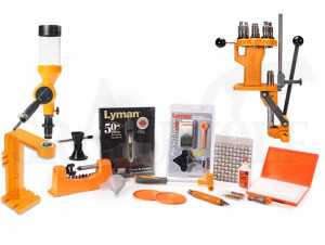 Lyman Brass Smith 8-Stationen Turret Presse Wiederladeset