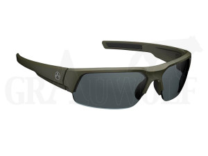 Magpul Helix Eyewear Schiessbrille Brillengestell Olivgrün, Linsenfarbe Grau