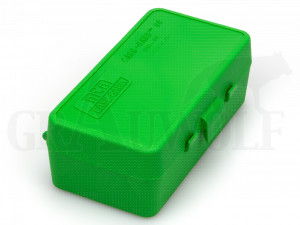 MTM Klappdeckelbox P50-45 grün für 50 Patronen: .45 ACP, 10 mm, 41 A