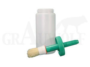 Pinselset für Buchenholzteer