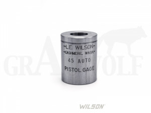 L.E. Wilson Max Cartridge Gauge For 45 Colt (Model PMG-45C) – Made In USA