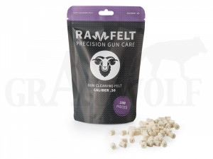 Ramfelt Waffenreinigungsfilz Kal. .30 - 100er Pack