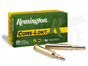 .30-06 Springfield 180 gr / 11,7 g Remington CoreLokt Teilmantel Patronen 20 Stück