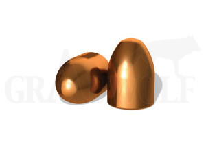 .451 / 11,5 mm 230 gr / 14,9 g H&N High Speed Rundkopf Geschosse 250 Stück