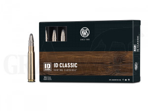 8x57 IS Mauser 198 gr / 12,8 g RWS ID Classic Patronen 20 Stück
