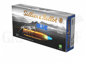 .308 Winchester 165 gr / 10,7 g Sellier & Bellot tipped eXergy blue Patronen 20 Stück