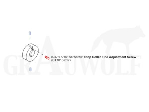 Forster (CT1010-017) Schraube für Stopring 8-32x5/16"