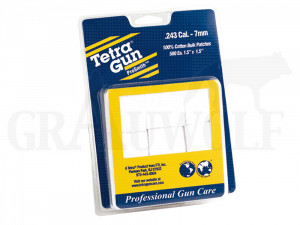 Tetra Gun Patches Kaliber .243 - .7 mm quadratisch 500 Stück