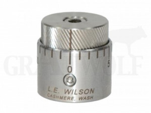 Wilson Mikrometeraufsatz für Wilson Handsetzmatrize Edelstahl