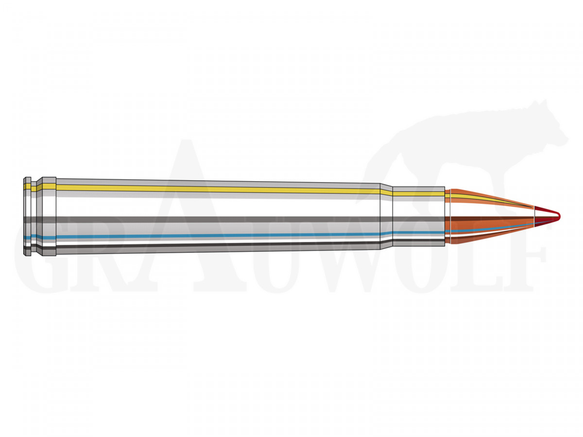 375 H&H 250 gr / 16,2 g Hornady Outfitter CX Bleifrei Patronen 20 
