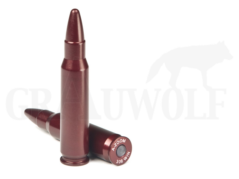 A-ZOOM .308 WIN Exerzierpatrone / Pufferpatrone 10 Stück Made In - 14