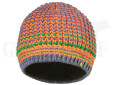 PSS Strickmütze grau/grün/orange