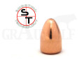 .356 / 9 mm 116 gr / 7,5 g Shooting Technology Rundkopf Geschosse verkupfert 500 Stück