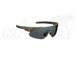 Magpul Defiant Eyewear Schiessbrille Rahmenfarbe Dunkelbraun, Linsenfarbe Grau