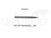 Lee (NS2622) Ausstoßerstange .241 / 6 mm für Deluxe / Collet Hülsenhalskalibriermatrize