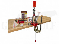 Lee New Classic Turret Presse mit 4 Aufnahmen Wiederladeset Autoindex