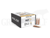 .264 / 6,5 mm 150 gr / 9,7 g Nosler HPBT RDF Match Geschosse 100 Stück