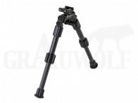 Caldwell Accumax Picatinny Rail Premium Carbon Bipod Zweibein drehbar 15- 23 cm