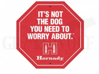 Hornady Stoppschild 25 x 25 cm