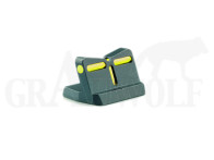 Recknagel Flügelvisier Prisma 3 Leuchtstreifen gelb BH 16 mm