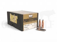 .243 / 6 mm 95 gr / 6,2 g Nosler Partition Spitzer Geschosse 50 Stück