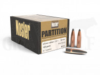 .264 / 6,5 mm 125 gr / 8,1 g Nosler Partition Geschosse 50 Stück