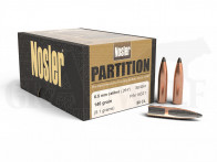 .264 / 6,5 mm 140 gr / 9,1 g Nosler Partition Geschosse 50 Stück