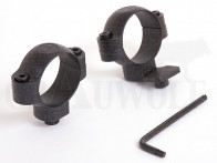 Leupold QR Ringe 30 mm hohe Ausführung gekröpft matt