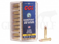 .22 WMR 40 gr / 2,6 g CCI Hohlspitz Patronen 50 Stück