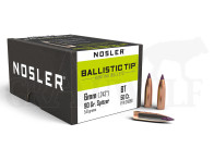 .243 / 6 mm 90 gr / 5,8 g Nosler Ballistic Tip Geschosse 50 Stück