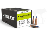 .257 / 6,53 mm 100 gr / 6,5 g Nosler Ballistic Tip Geschosse 50 Stück