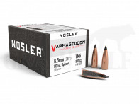 .264 / 6,5 mm 90 gr / 5,8 g Nosler Varmageddon Polymerspitze Geschosse 100 Stück