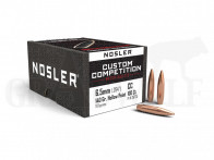 .264 / 6,5 mm 140 gr / 9,1 g Nosler Custom Competition HPBT Geschosse 100 Stück