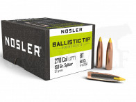 .270 / 7 mm 150 gr / 9,7 g Nosler Ballistic Tip Geschosse 50 Stück