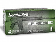 .300 AAC Blackout 220 gr / 14,3 g Remington HPFB Hohlspitz Subsonic Patronen 20 Stück